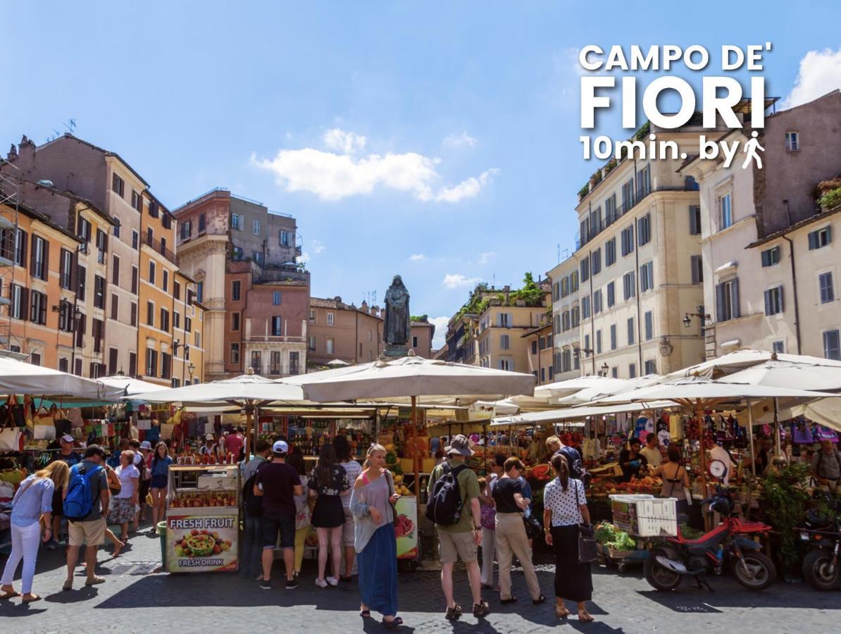 Greta Charming Suite In Trastevere Рим Екстериор снимка